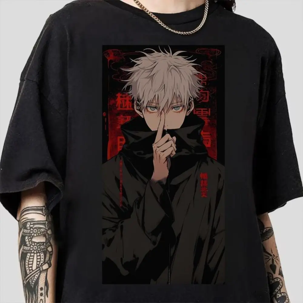 Gojo Satoru Shirt, Anime Lover Shirt, Jujutsu Kaisen Manga Shirt, Anime Gojo Tee, Unisex Short Sleeve Tee