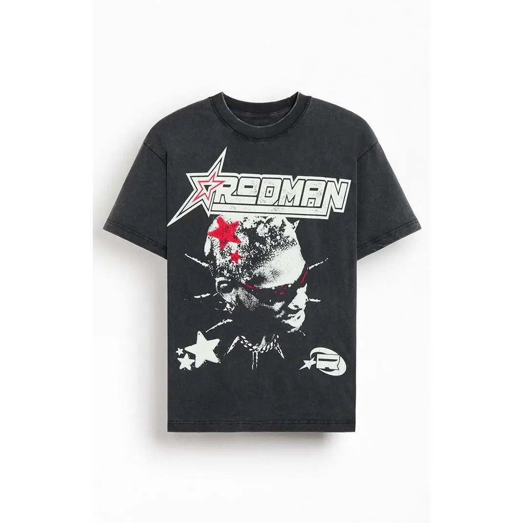 RODMAN BRAND Men's Varsity T-Shirt - Multicolor