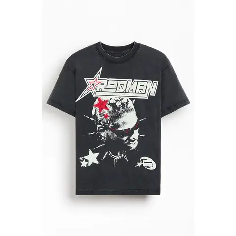 RODMAN BRAND Men's Varsity T-Shirt - Multicolor
