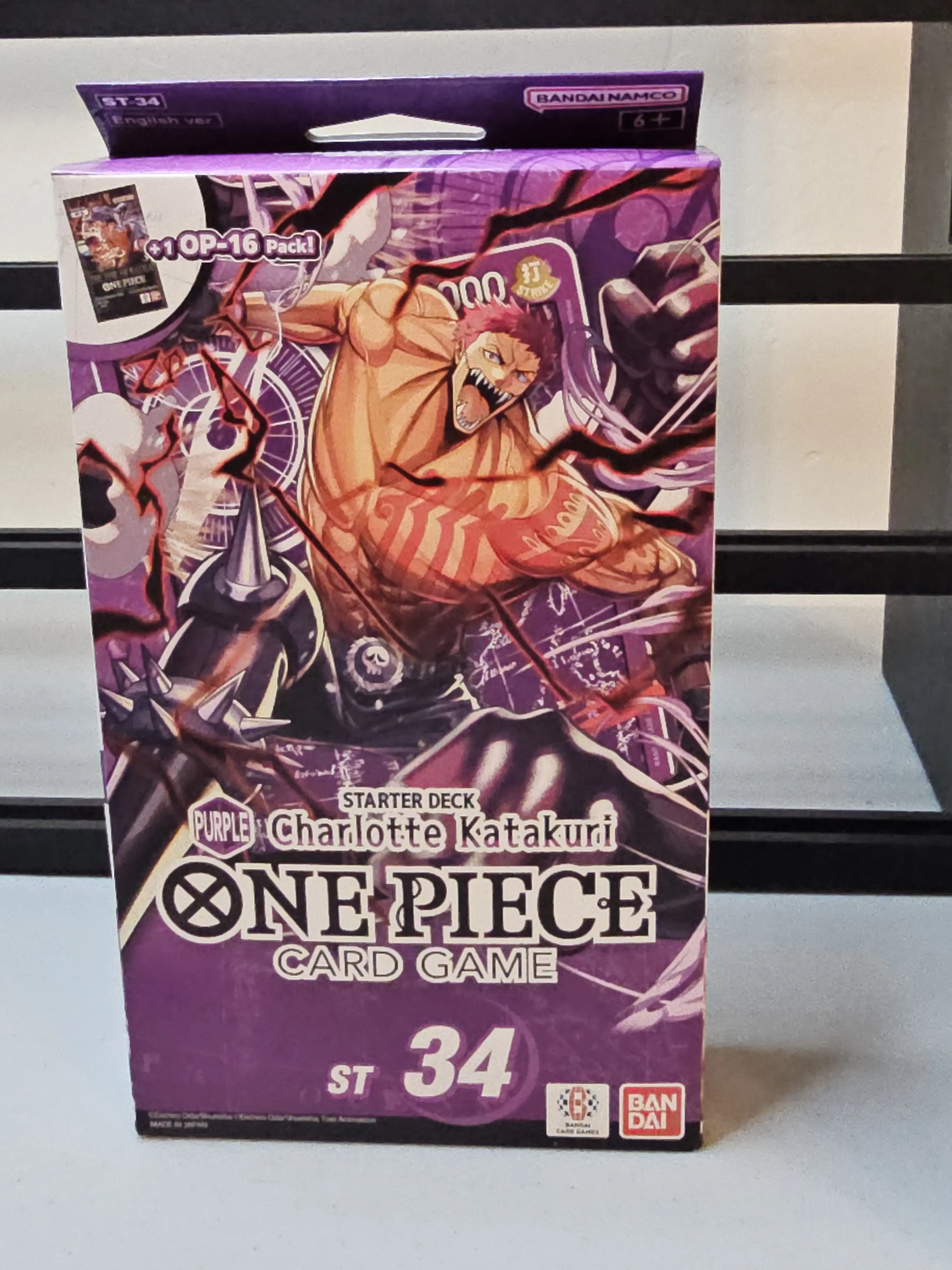 One Piece Starter Deck 34: PURPLE Charlotte Katakuri - Starter Deck 34: PURPLE Charlotte Katakuri (ST-34)
