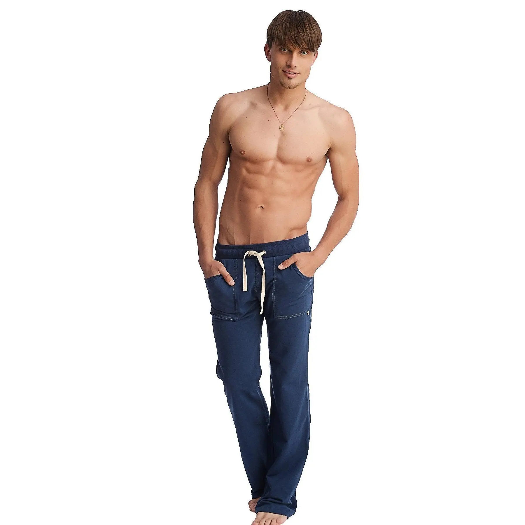 Eco-Track & Yoga Sweat Pant (Solid Royal Blue)