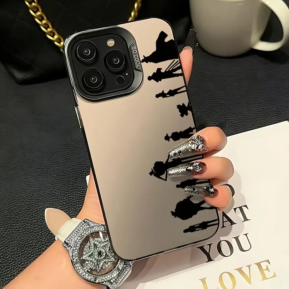 Japanese Popular Anime One Piece Mobile Phone Case for Iphone 16 15 14 13 12 11 Pro Max X XR XSMAX 8 7 Plus Anti-Drop Frosted Back