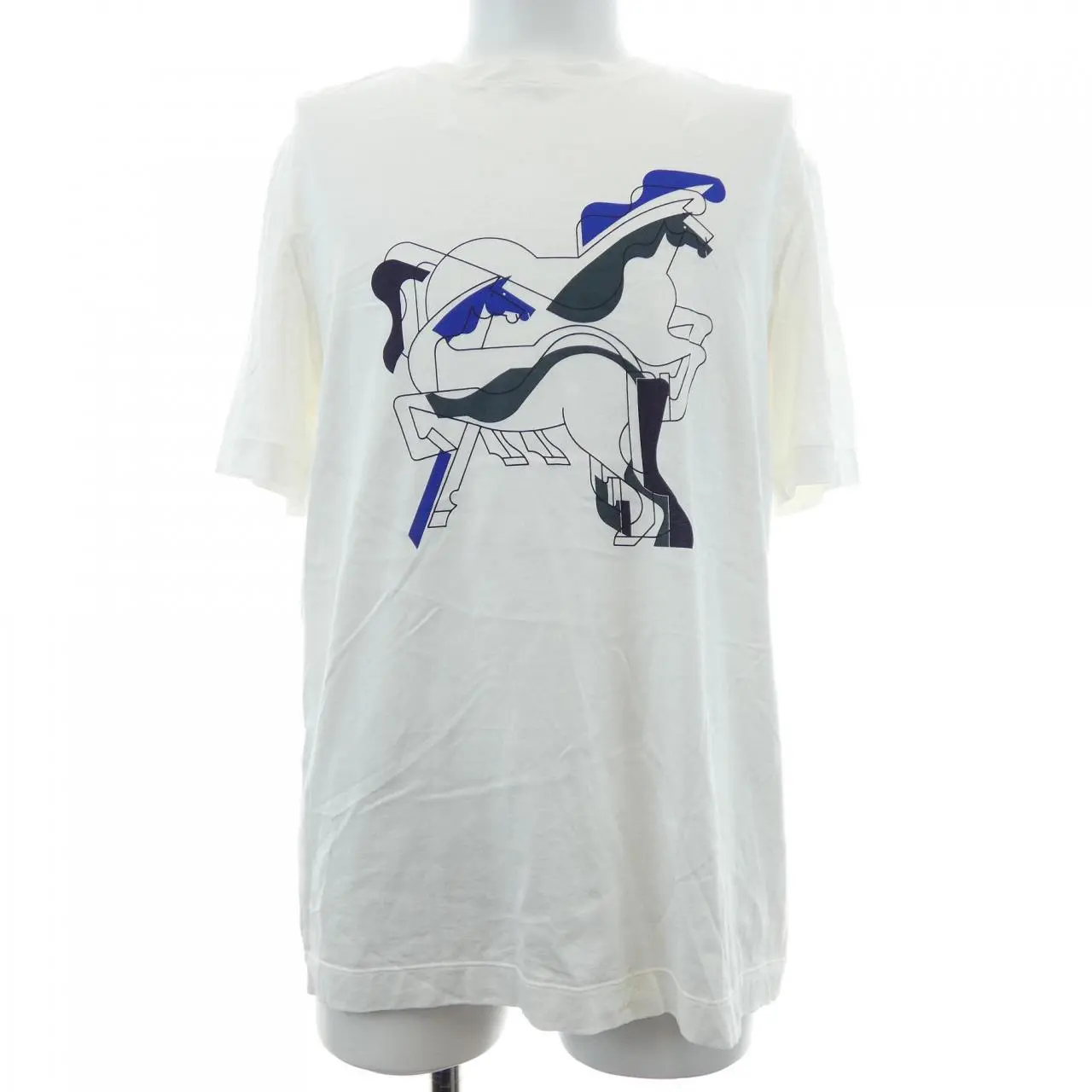 Pre-owned HERMÈS Cotton Small Leather Goods Hermes T Shirt
