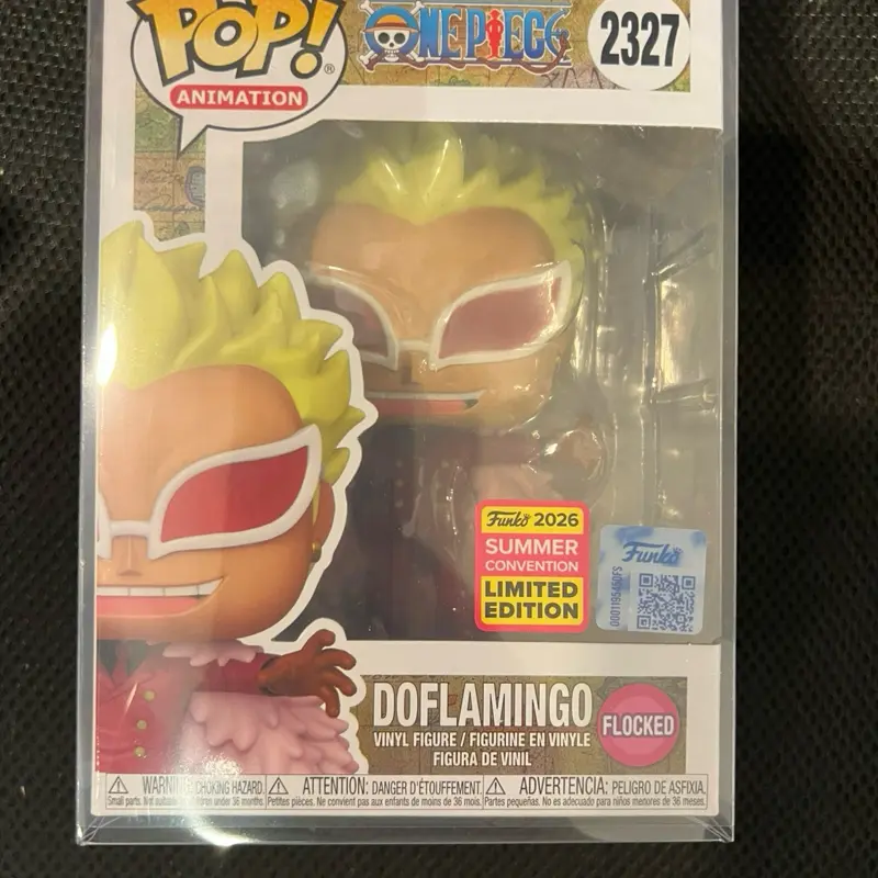 Doflamingo flocked funko pop