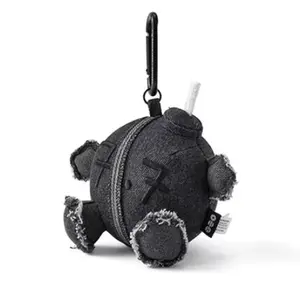 Y2K Grunge Round Plush Charm, Backpack Decor & Fashion Accessory Gift