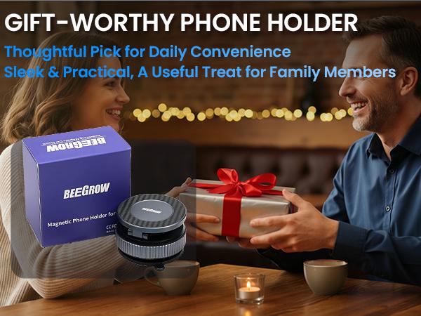 Magnetic Suction Cup Phone Mount, MagSafe Car Holder 360°, Car/Gym/Mirror, iPhone 16/15/14/13