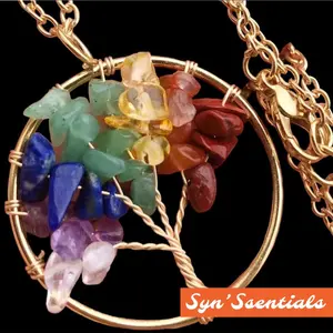 Rainbow Stone Necklace