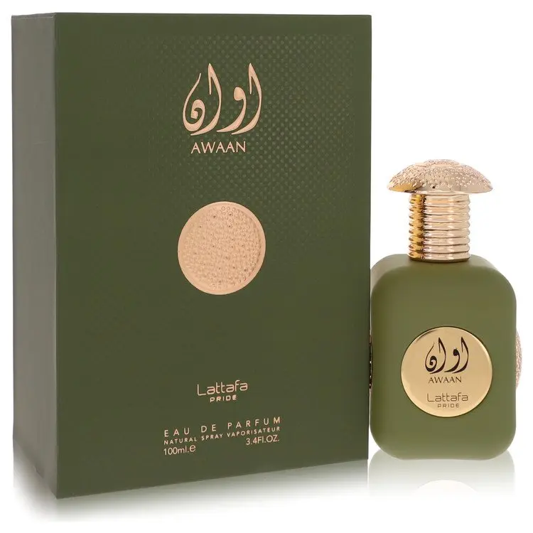 Lattafa 563529 3.4 oz Pride Awaan Eau De Parfum Spray by Lattafa for Unisex