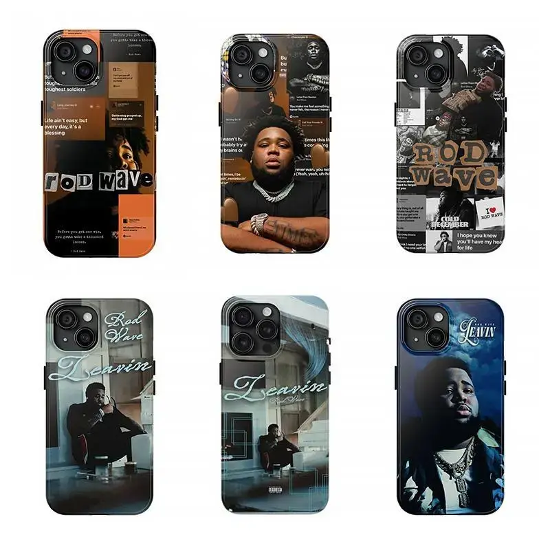 H-Rod wave Phone Case,Gift for fans,Rod Wave Collage Phone Case