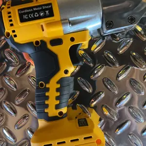 Sheet Metal Cutter Compatible with Dewalt 20v, Battery Not Included, Sheet Metal Nibbler - 221 Ft-Lbs Torque Metal Shears - Cuts 18GA Material for Steel, Leather & Carpet - with 360 Degree Pivoting Head