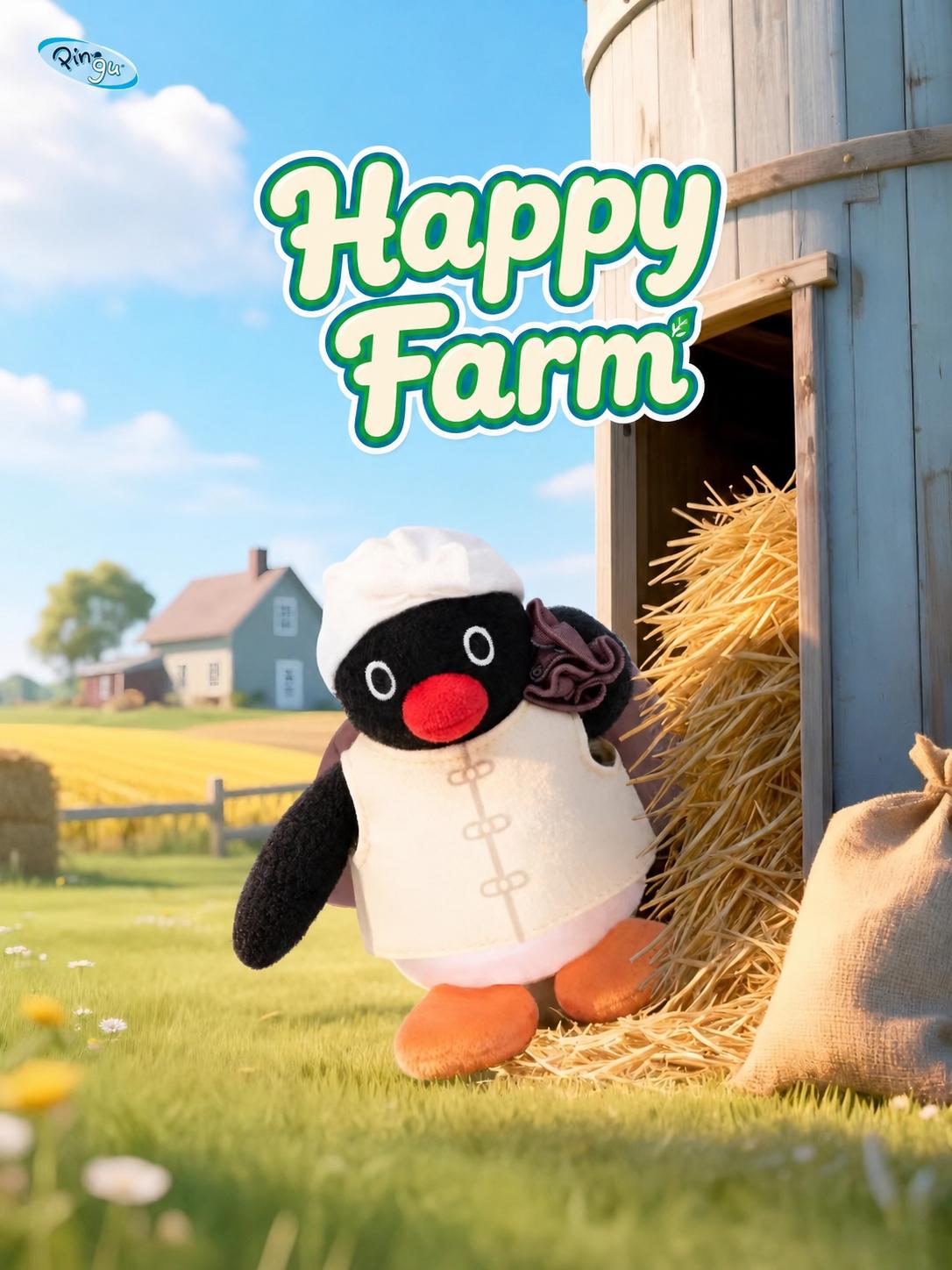 Pingu Happy Farm Series Plush Pendant Blind Box - Farm-Themed Penguin Charm, Soft Fluffy Keychain, Sweet Backpack Accessory for Teens' Daily Matching Pingu Happy Farm Series Plush Pendant Blind Box - Farm-Themed Penguin Charm, Soft Fluffy Keychain, Sweet Backpack Accessory for Teens' Daily Matching