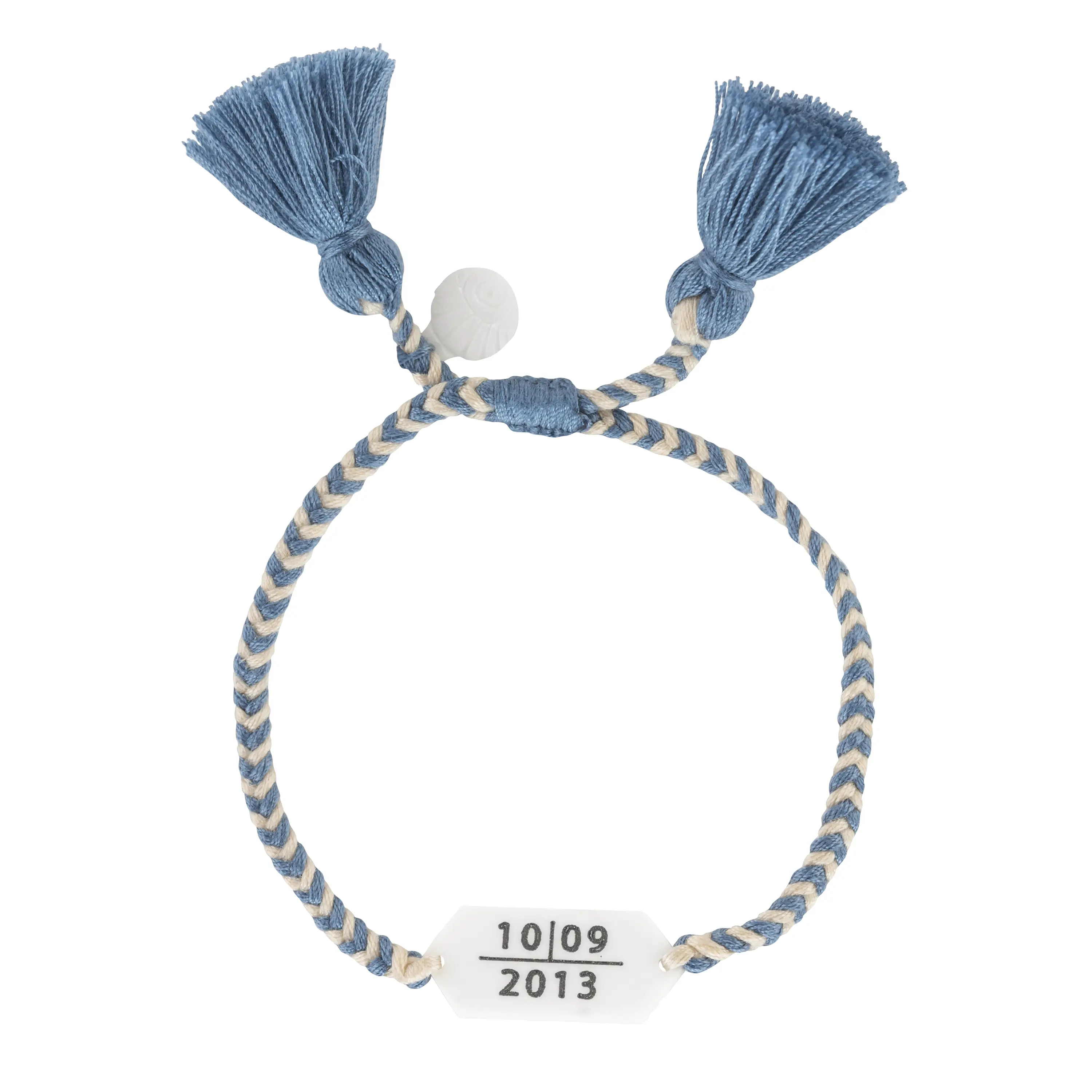 Wanderer Custom Date Bracelet – Personalized Woven Jewelry for Women | Unique Gift Idea