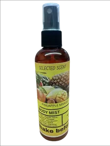 Pineapple Mango Body Mist 4 Oz Alcohol Free
