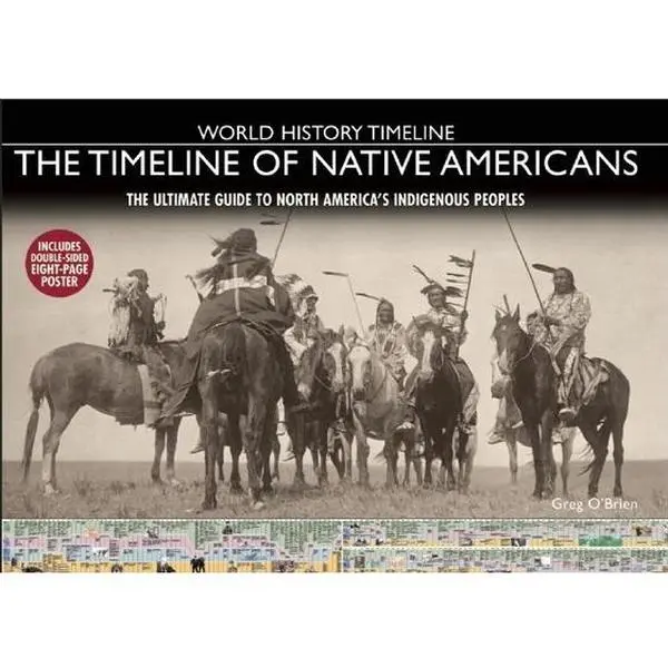 USED-The Timeline of Native Americans by Greg O'Brien (Hardcover)