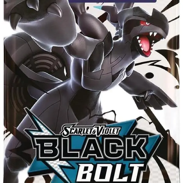 Black bolt booster pack Pokémon