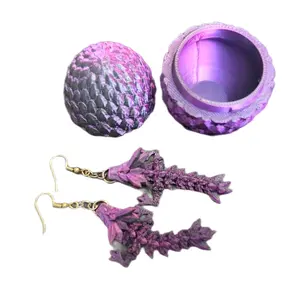 3D Printed Tadling Earrings