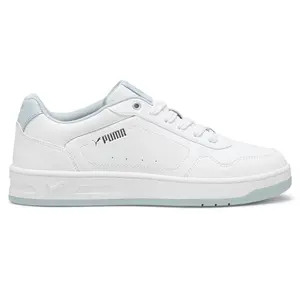 PUMA Womens Court Classy Lace Up Sneakers Shoes Casual - White
