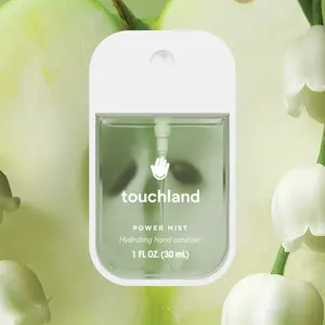 Touchland Applelicious Power Mist Hand Sanitizer, Fresh, Hydrating, Sanitizing & Delicately Scented, 1 Fl Oz