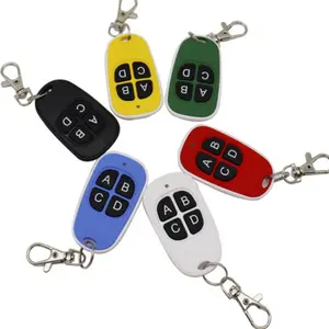 Garage Door Remote Control for Cloning Electric Roll-Up Garage Doors with Wireless Transmitter Fixed Code Security Handle