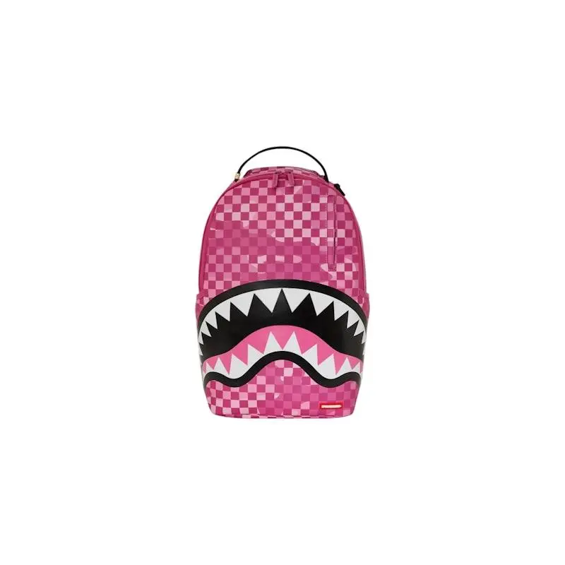 Sprayground Pink Camocheck Backpack Multicolor by StockX