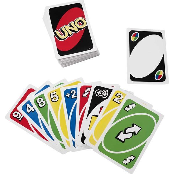 Mattel Games Giant UNO Card Game – Large Colorblind-Accessible Deck for Kids, Adults & Family Game Night