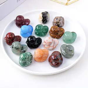 Crystal Duck Natural Healing Crystal Gorgeous Stone Gemstone Jewelry Energy Love Girlfriend Boyfriend Souvenir Valentine Father Mother Anniversary New Year Christmas Halloween Birthday Gift