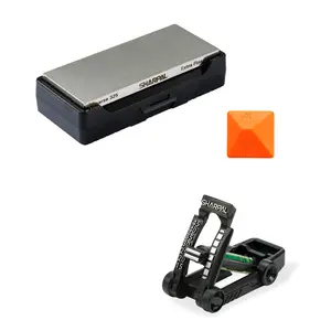 Fathers Day Gift Sharpal 156N Dual-Grit Diamond Sharpening Stone with Storage Base Coarse / Extra Fine + FREE 194H HOLDBUBBLE Sharpening Angle Guide