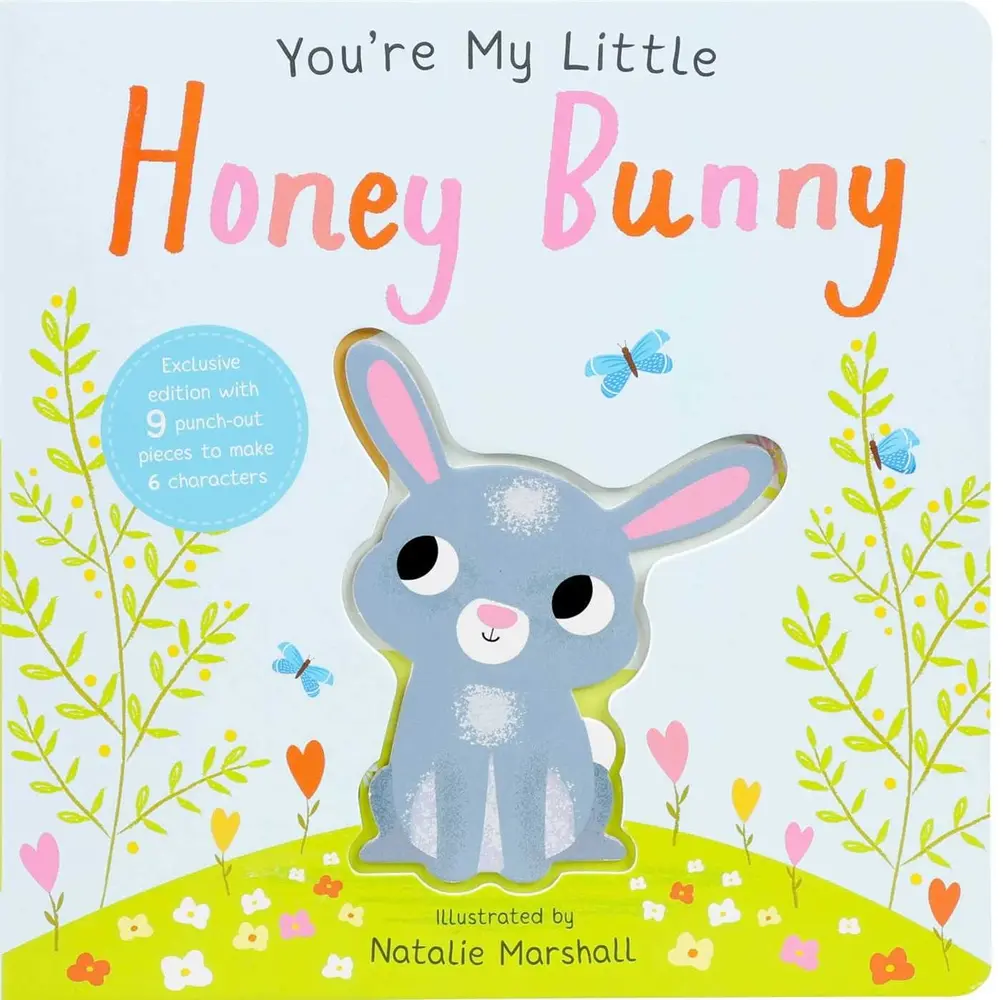 USED Book - You're My Little Honey Bunny by Edwards, Nicola (Board book) - english