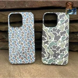 Camo Redneck Duck Tough Phone Case, Gifts for Her, Hunting Gift, Camo Phone Case for iPhone 16,15, 14, 13, 12, 11,  Pro Max, Plus iPhone Case for Men Accessories Protection Aesthetic Shockproof Compatible with Samsung Galaxy S25