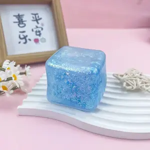 Stress-relief toy Water Cube Squishy Fun Stress-relief gadget, simulated ice cube, creative stress-relief toy for children