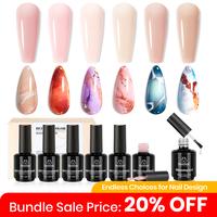 15ml Blooming Gel*1+Color Base Gel*6