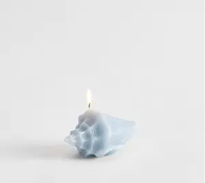 Conch Shell Candle Color Chambray Size Small - 4.75"W