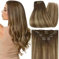 #4/24/4 Balayage Medium Brown Honey Blonde