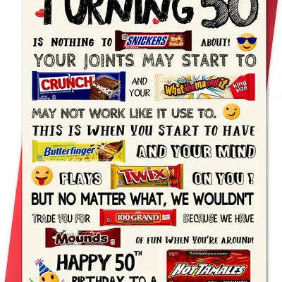 50th Birthday Gift Card Ideas TikTok Shop