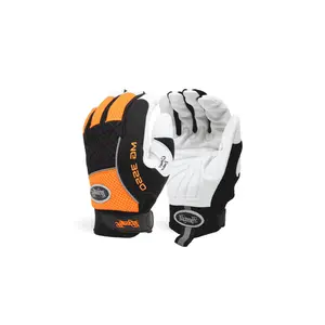 Single Pair - Perfect-Grip Orange Premium Goatskin Glove