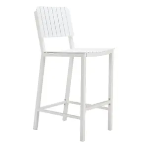 Kayu Barstool White
