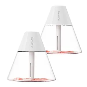 Volcano Humidifier, USB cool mist humidifier for desk, bedroom, office and travel, ultra quiet, 260ml tank, no wet desktop, hydrates skin, relieves dry air in air-conditioned rooms(2 pc)#SummerVibes