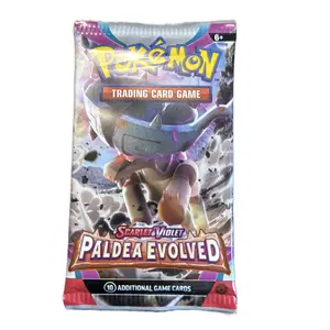 Pokémon Trading Card Game - Paldea Evolved Booster Pack Featuring Meowscarada, Skeledirge, Quaquaval, Forretress, Slowking, Dedenne & More Cards