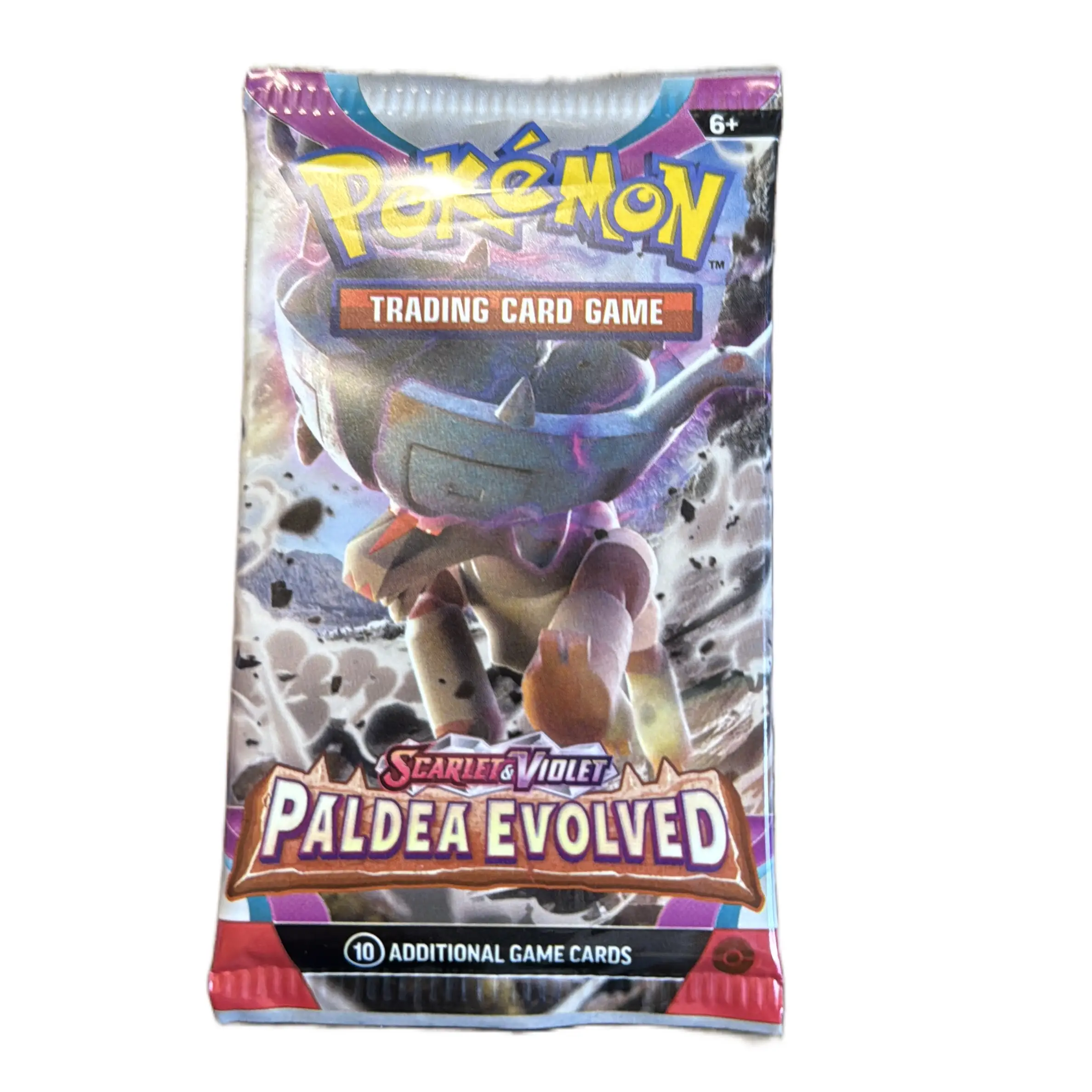 Pokémon Trading Card Game - Paldea Evolved Booster Pack Featuring Meowscarada, Skeledirge, Quaquaval, Forretress, Slowking, Dedenne & More Cards