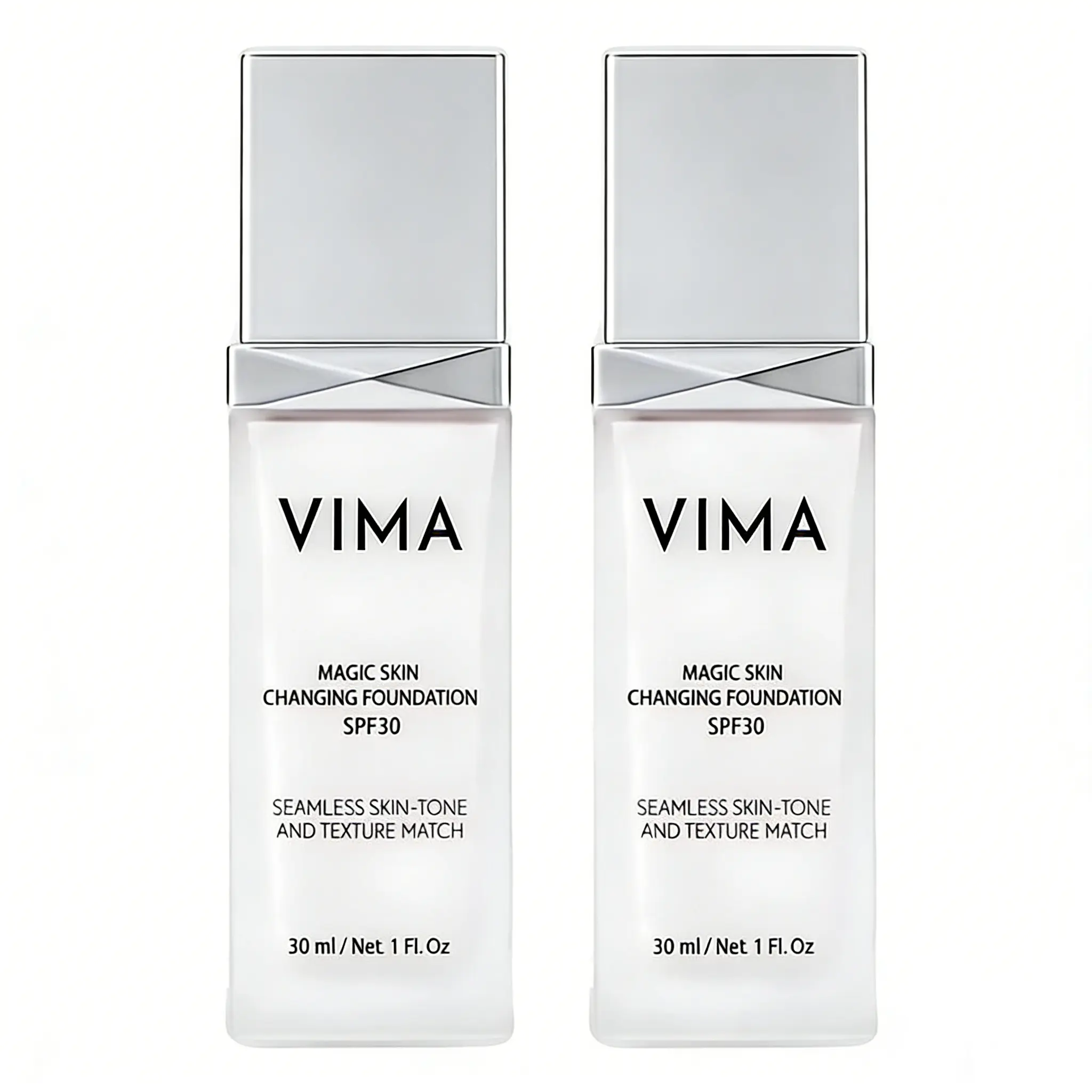Vima Magic Skin Changing Foundation SPF30 Paraben-Free Vegan Makeup ...