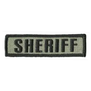 SHERIFF Tactical Morale Patch - 1" 4" SHERIFF Tactical Morale Patch - 1" 4"