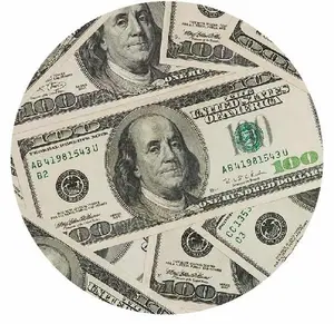 CT12 100 Dollar Bills Coaster