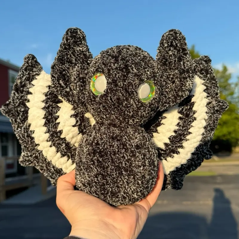 Handmade Crocheted Bat