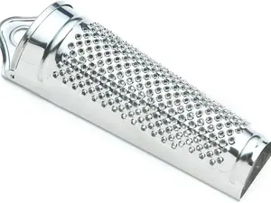 Stainless Steel Multi-Grater - Compact Handheld Nutmeg Ginger & Lemon Zester with Hanging Hook Durable Kitchen Tool