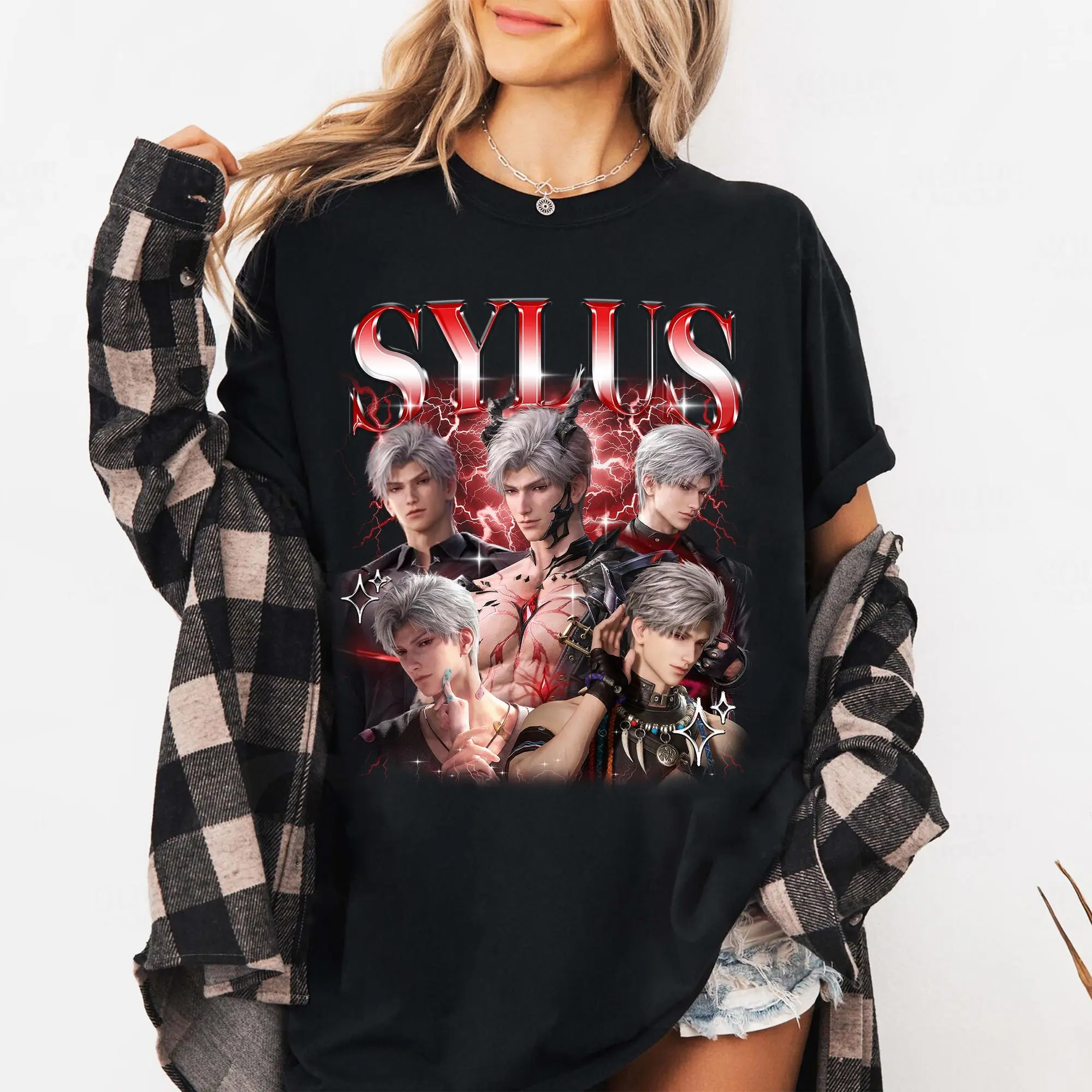 Sylus Love and Deepspace T-Shirt, Your Favorite Characters Perfect for Anime Fans, Best Gift For Fans