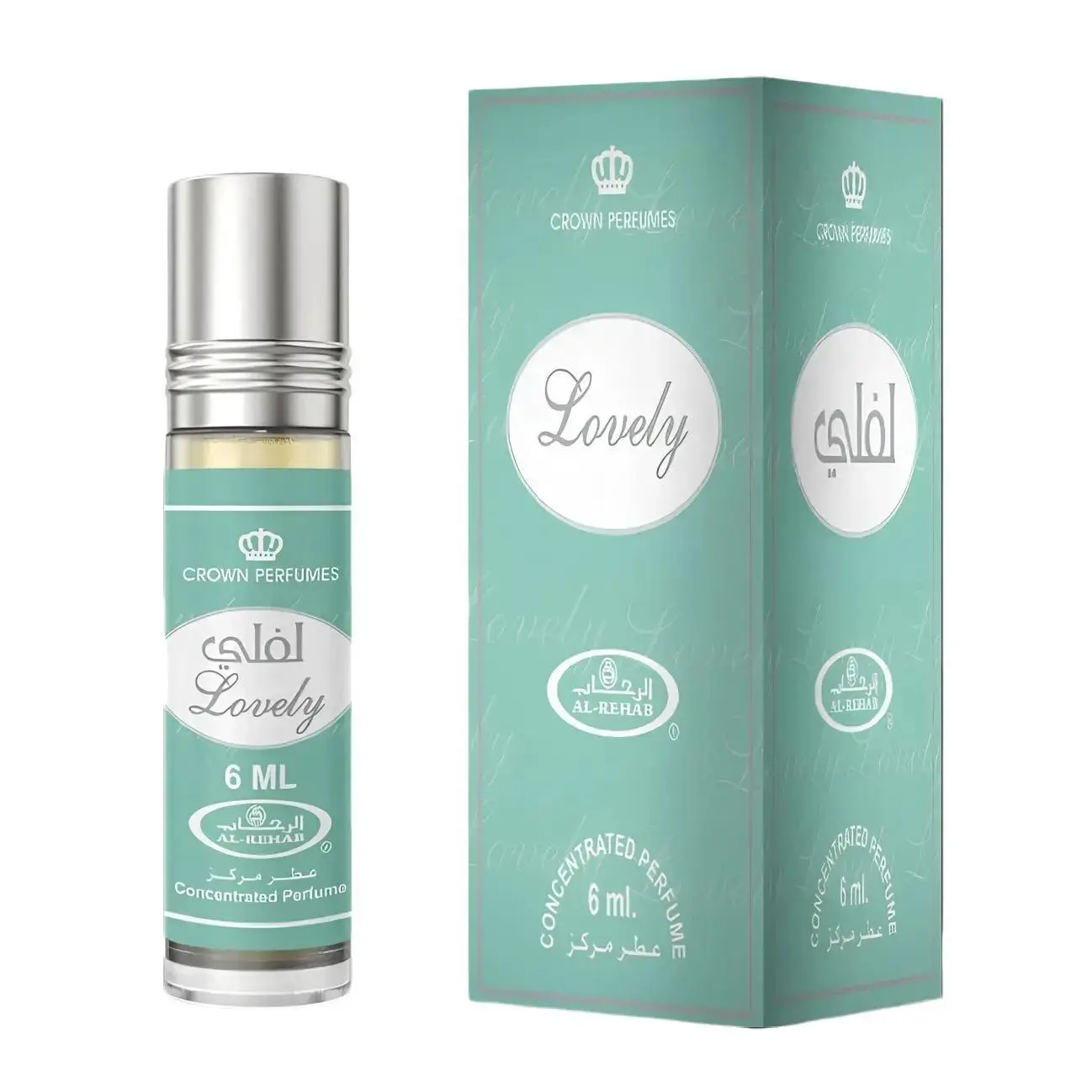 Al Rehab Lovely for Unisex Concentrated Perfume Rollerball, 6 Ml Al Rehab Lovely for Unisex Concentrated Perfume Rollerball, 6 Ml