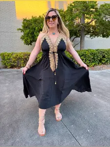 Deluxe Boho Maxi Dress