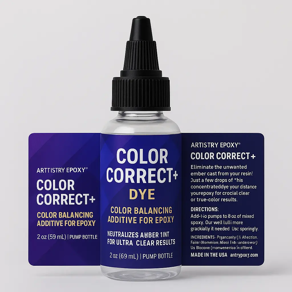 Color Correct+ (added UV+) Acrylic Resin Art Materials Color Correct+ (added UV+) Acrylic Resin Art Materials