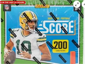 2025 Panini Score Football Factory Sealed Hobby Box