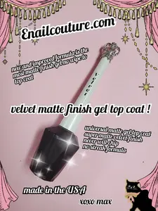 Velvet MATTE Gel  no wipe matte gel